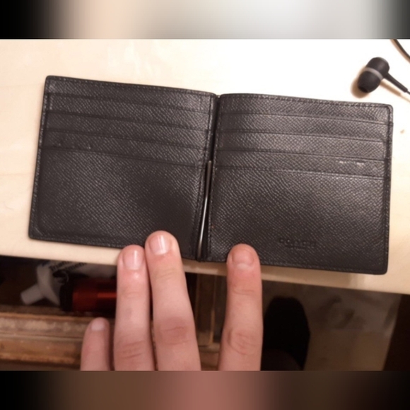 Coach Wallet W/ Money Clip - Picture 3 of 4